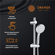 Душевая система Orange S06cr Хром-2