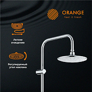 Душевая система Orange S06cr Хром-3
