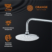Верхний душ Orange S06TS Хром-1