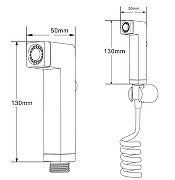 Гигиенический душ Orange HS021cr Хром-4
