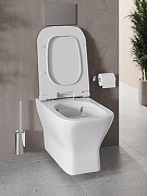 Унитаз Agger AT02100 подвесной с сиденьем Микролифт-9