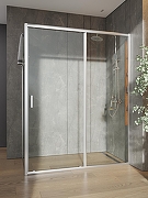 Душевой уголок Orange 150x80 E23-15080TCR профиль Хром стекло прозрачное