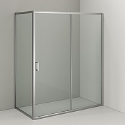 Душевой уголок Orange 150x80 E23-15080TCR профиль Хром стекло прозрачное-3