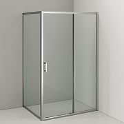 Душевой уголок Orange 120x90 E23-12090TCR профиль Хром стекло прозрачное-3