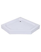 Акриловый поддон для душа Agger 90x90 A03-090TCR/T Белый-3