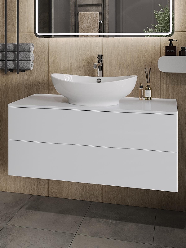 Тумба под раковину Orange Otto Ot-100TuMDF подвесная 