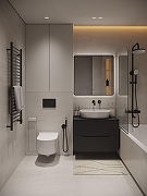 Гигиенический душ со смесителем Agger Gorgeous A0270044 Черный-12