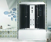 Душевая кабина Niagara Ultra 170х75 NG-5170-01 с гидромассажем-1