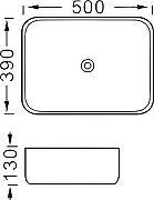 Комплект мебели для ванной STWORKI Ольборг 80 подвесной цвет Белый матовый Дуб карпентер-14