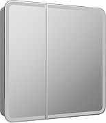 Зеркальный шкаф STWORKI Ольборг 80 МВК079 с подсветкой цвет Белый-17