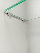 Зеркальный шкаф STWORKI Ольборг 80 МВК079 с подсветкой цвет Белый-21