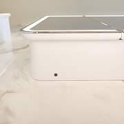 Зеркальный шкаф STWORKI Ольборг 100 МВК080 с подсветкой цвет Белый-12