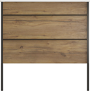 Тумба с раковиной STWORKI Гриндстед 80 TR-582058 подвесная цвет Дуб таксония-11