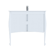 Тумба с раковиной SanVit Амадей 100 kamad100 цвет Белый