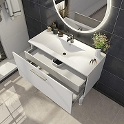 Тумба с раковиной SanVit Эмми 80 kemmy08 цвет Белый-4