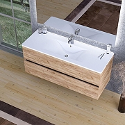 Тумба с раковиной SanVit Эмми 90 kemmy09 цвет Белый-1