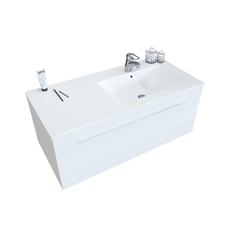 Тумба с раковиной SanVit Соната-1 100 k1100R подвесная 