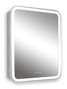 Зеркальный шкаф Silver Mirrors Фиджи 50 R LED-00002361 с подсветкой цвет Белый