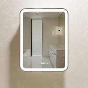 Зеркальный шкаф Silver Mirrors Фиджи 50 R LED-00002361 с подсветкой цвет Белый-2