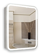 Зеркальный шкаф Silver Mirrors Фиджи 50 R LED-00002361 с подсветкой цвет Белый-4