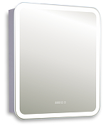 Зеркальный шкаф Silver Mirrors Фиджи 70 R LED-00002978 с подсветкой цвет Белый