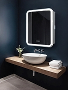 Зеркальный шкаф Silver Mirrors Фиджи 70 R LED-00002978 с подсветкой цвет Белый-3