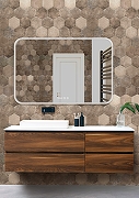 Зеркало Silver Mirrors Стив 120 LED-00002321 с подсветкой с сенсорным выключателем с диммером с подогревом и часами-2