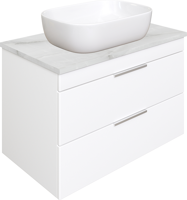 Тумба с раковиной STWORKI Копенгаген 80 подвесная 