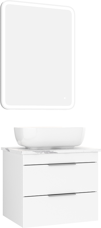 Комплект мебели для ванной STWORKI Копенгаген 60 подвесной 