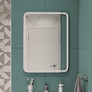 Комплект мебели для ванной STWORKI Копенгаген 60 подвесной цвет Белый глянцевый-5