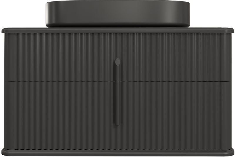 Тумба с раковиной STWORKI Молде 95 подвесная 