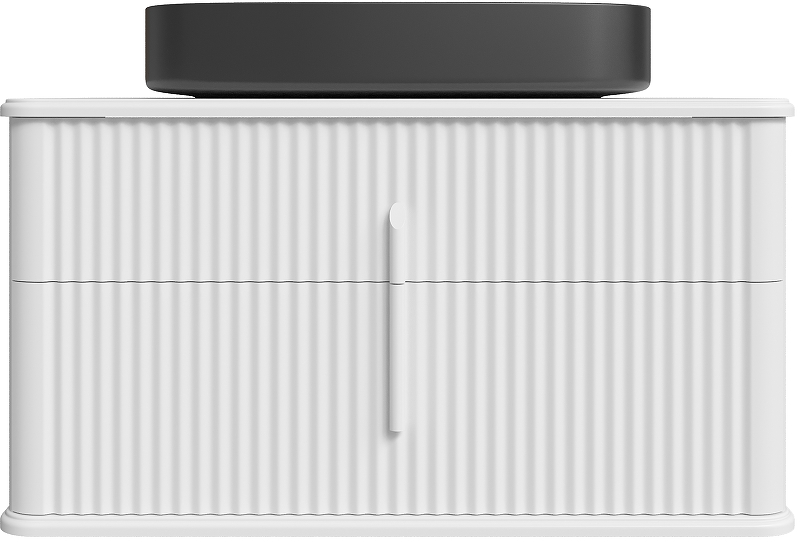 Тумба с раковиной STWORKI Молде 95 подвесная 