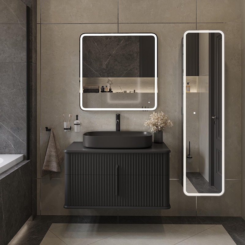 Комплект мебели для ванной STWORKI Молде 95 подвесной 