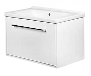 Тумба под раковину Aquaton Мерида 80 1A232501MF010 подвесная цвет Белый глянец-5