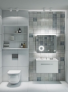 Тумба под раковину Aquaton Мерида 80 1A232501MF010 подвесная цвет Белый глянец-6