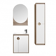 Шкаф пенал Aquaton Анси 36 1A246303APE20 подвесной цвет Белый-1