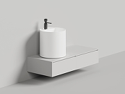 Раковина накладная Salini Armonia Round Top 03 45 130413TG цвет Белый-2