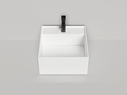 Раковина накладная Salini Armonia Square Top 02 45 130512TG цвет Белый-1