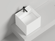 Раковина накладная Salini Armonia Square Top 03 45 130513TG цвет Белый-3