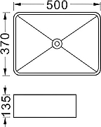 Раковина-чаша STWORKI Берген 50 S21411WH цвет Белый-11
