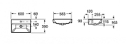 Раковина Roca Oleta 60 73274C400Y цвет Белый-4