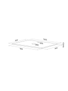 Столешница под раковину Iddis Optima Home 100 OPH10W0i89 цвет Светло-серый бетон-4