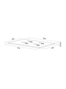 Столешница под раковину Iddis Optima Home 120 OPH12W0i89 цвет Светло-серый бетон-4