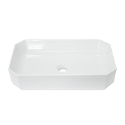 Раковина накладная Sanita Luxe Line 55 WB.CT/Line/55-N/WHT.G/S1 цвет Белый