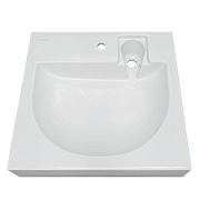 Раковина Sanita Luxe Galaxy 60 WB.WM/Galaxy/60-C/WHT.G/S1 на стиральную машину цвет Белый-2