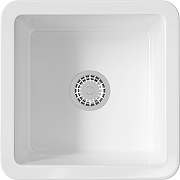 Кухонная мойка Domaci Сиена 45 50345-101 цвет Белый глянцевый-9