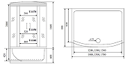 Душевой бокс Timo Standart 170х88 T-6670SF без гидромассажа-2