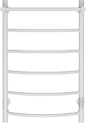 Электрический полотенцесушитель EWRIKA Сафо ПР 80х50 с полкой цвет Белый-1