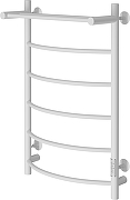 Электрический полотенцесушитель EWRIKA Сафо ПР 80х50 с полкой цвет Белый-2