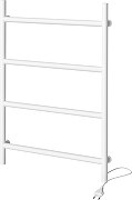 Электрический полотенцесушитель EWRIKA Гера 60x40 цвет Белый-2